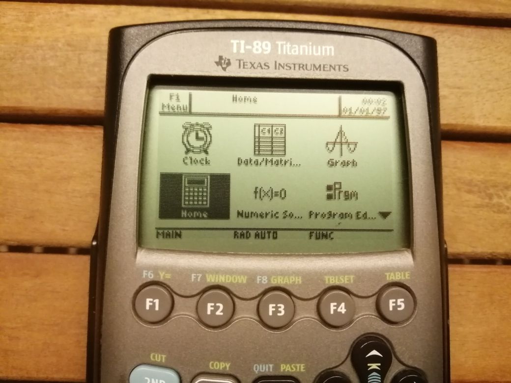 Calculadora gráfica Texas TI-89