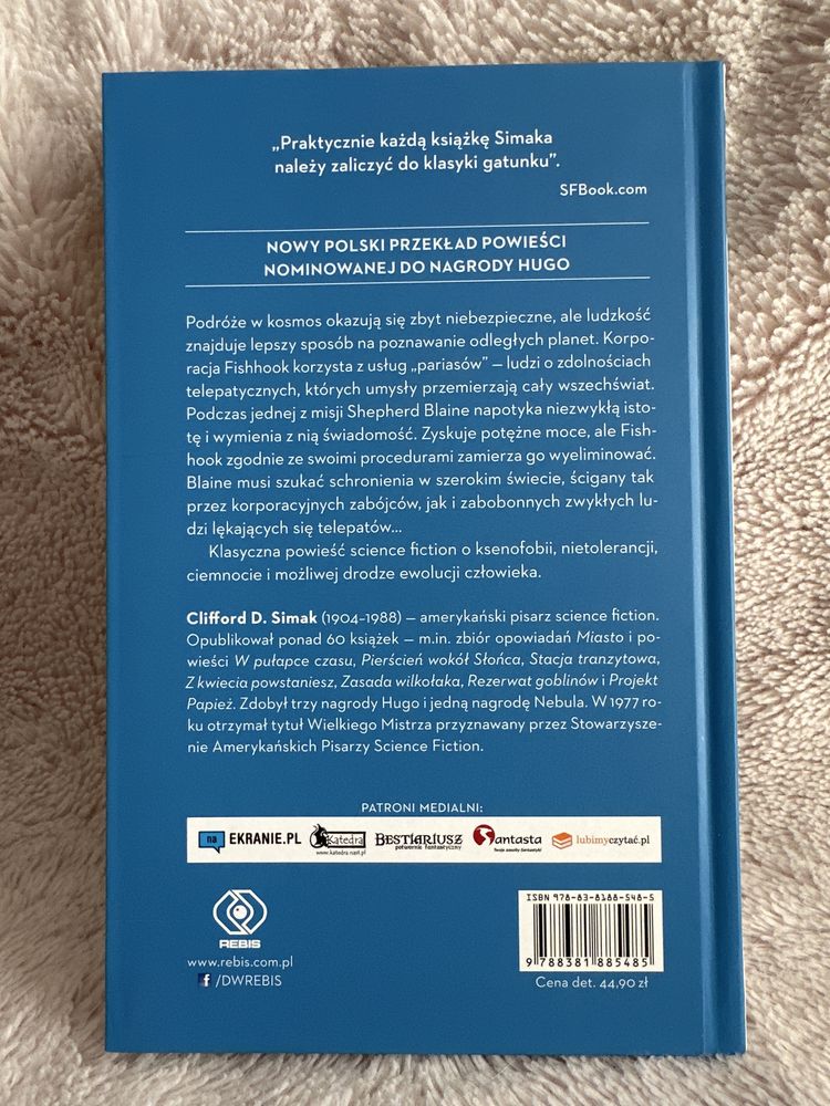 Czas jest najprostszą rzeczą Clifford D. Simak