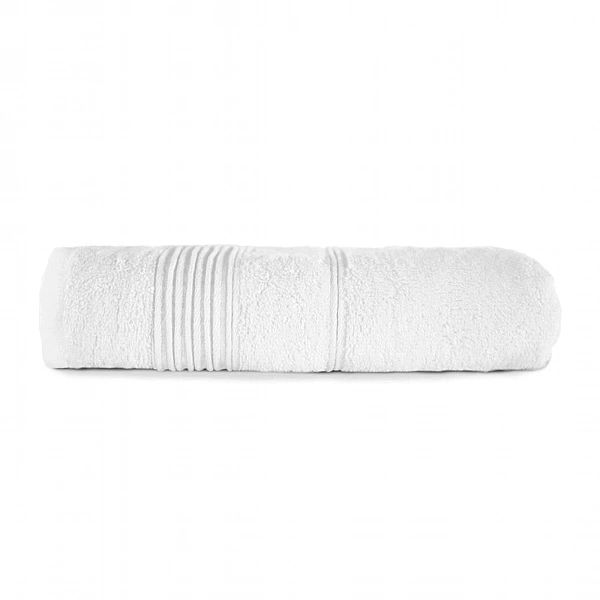 Ręcznik 50x90 Bambusowy Bawełniany 500g/m2 Bamboo Moreno Biały