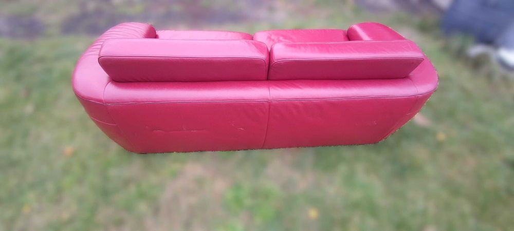 Komplet skórzanych mebli wypoczynkowych (do negocjacji)