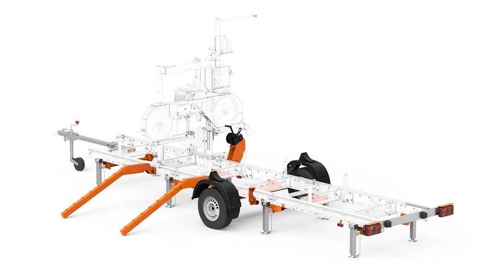 Trak Taśmowy elektryczny Przewoźny LT15START MOBIL koła mobilny wood