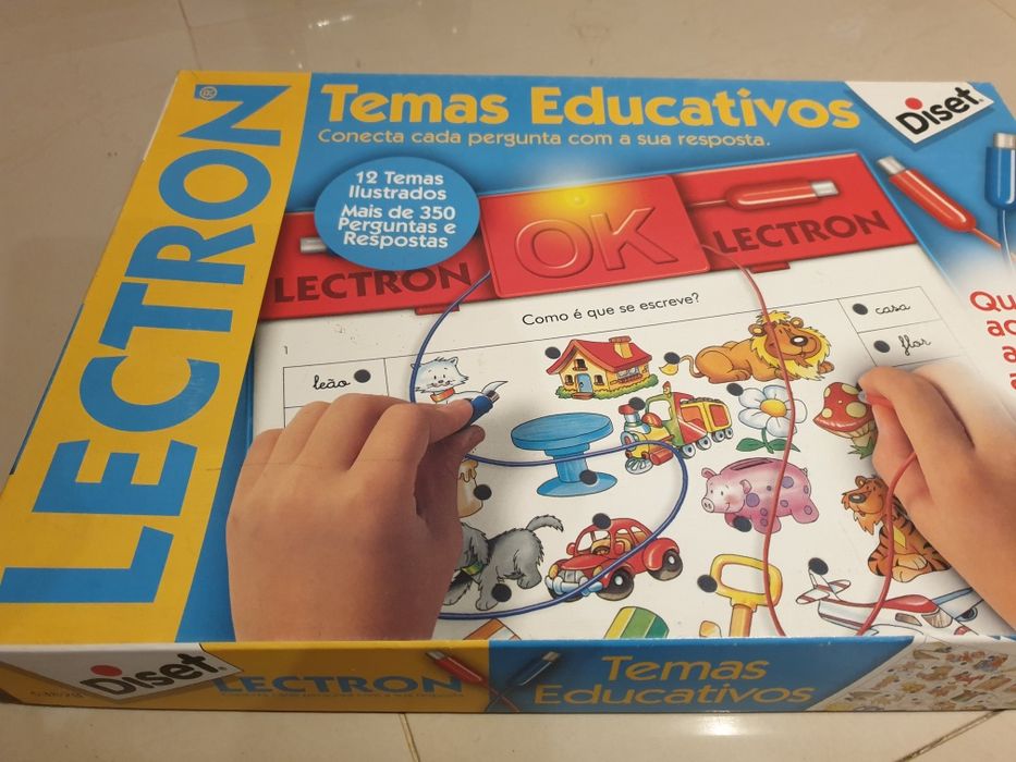 Jogo Eletron temas educativos