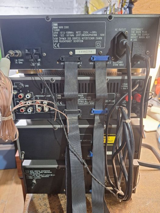 Wieża Dual Mini 2000 Głośniki Heco