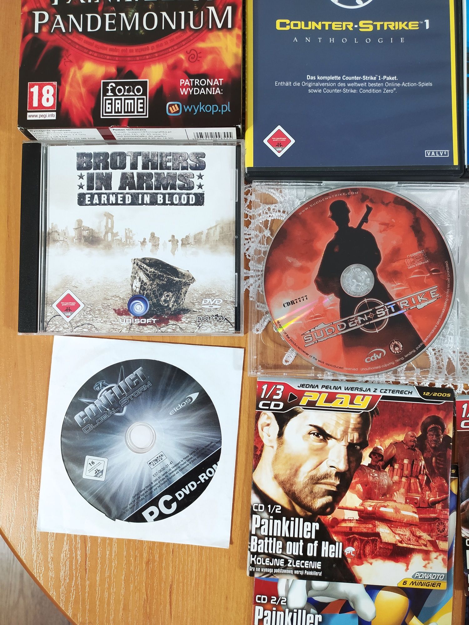 Gry PC Painkiller/Riddick/FarCry