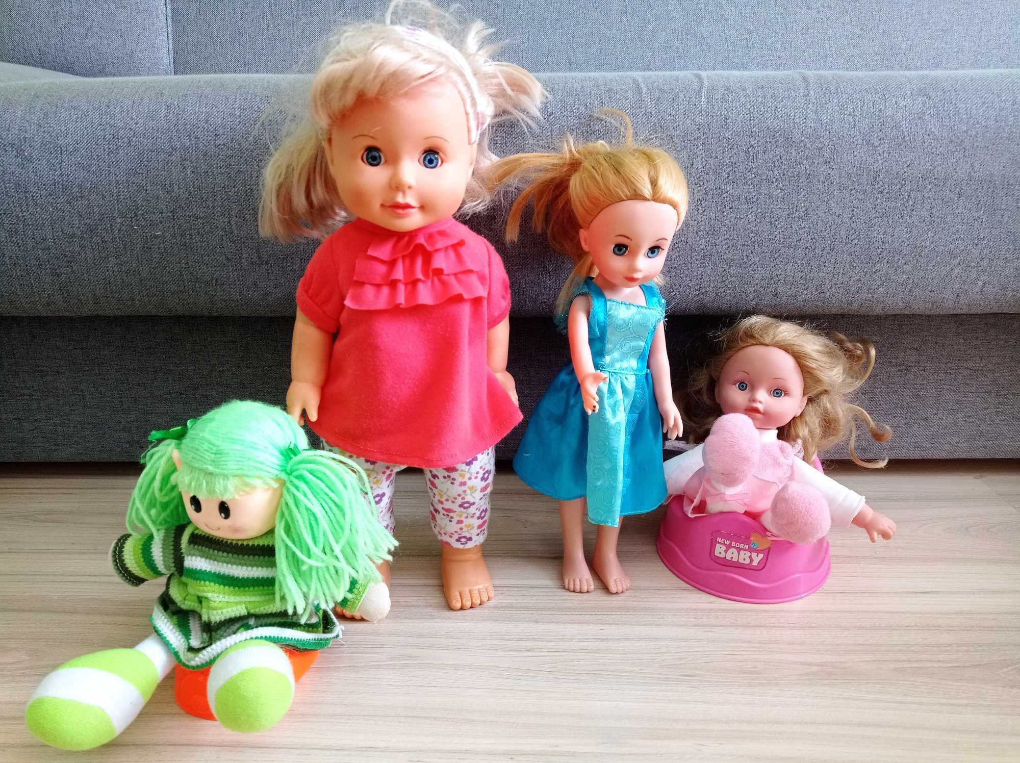 Zabawki - lalki dla dziewczynki, nocnik