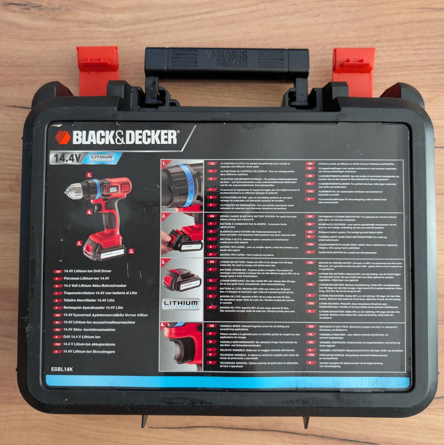 Wkrętarka Black&Decker 14.4V 100% sprawna BDB + Stan