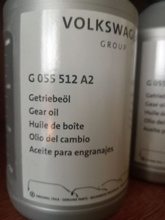Оригінальна трансмісійна олива Volkswagen Group G 055 512 A2