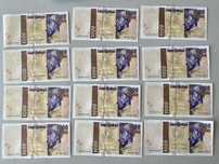 12 notas de 1000 escudos NOV