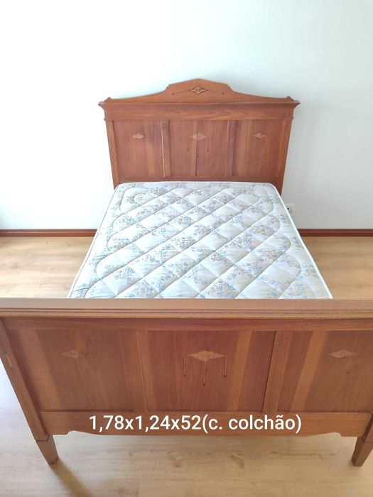 Cama antiga anos 60
