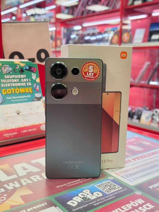 Telefon Redmi Note 13 Pro 5G (8GB+256GB) Zielonomodry Cex Olsztyn