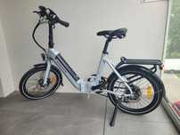 Rower Elektryczny Kross Flex Hybrid 1.0 biały składany