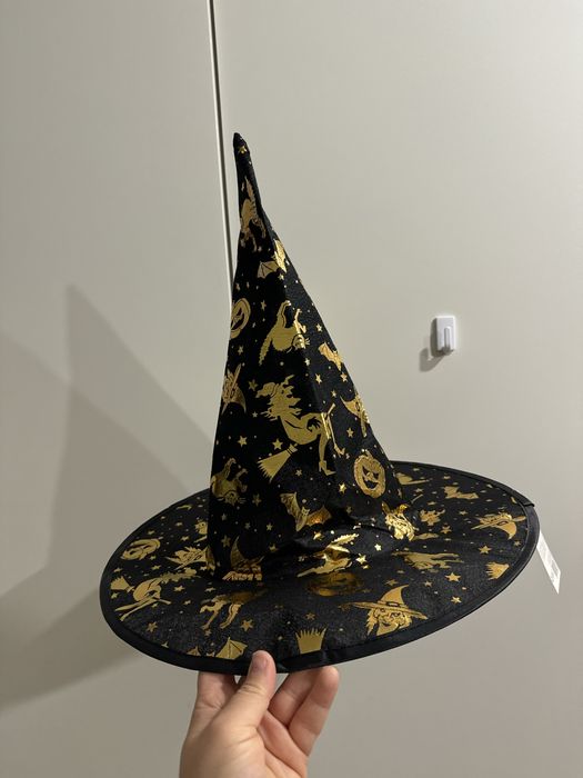 Kapelusz czarownicy halloween