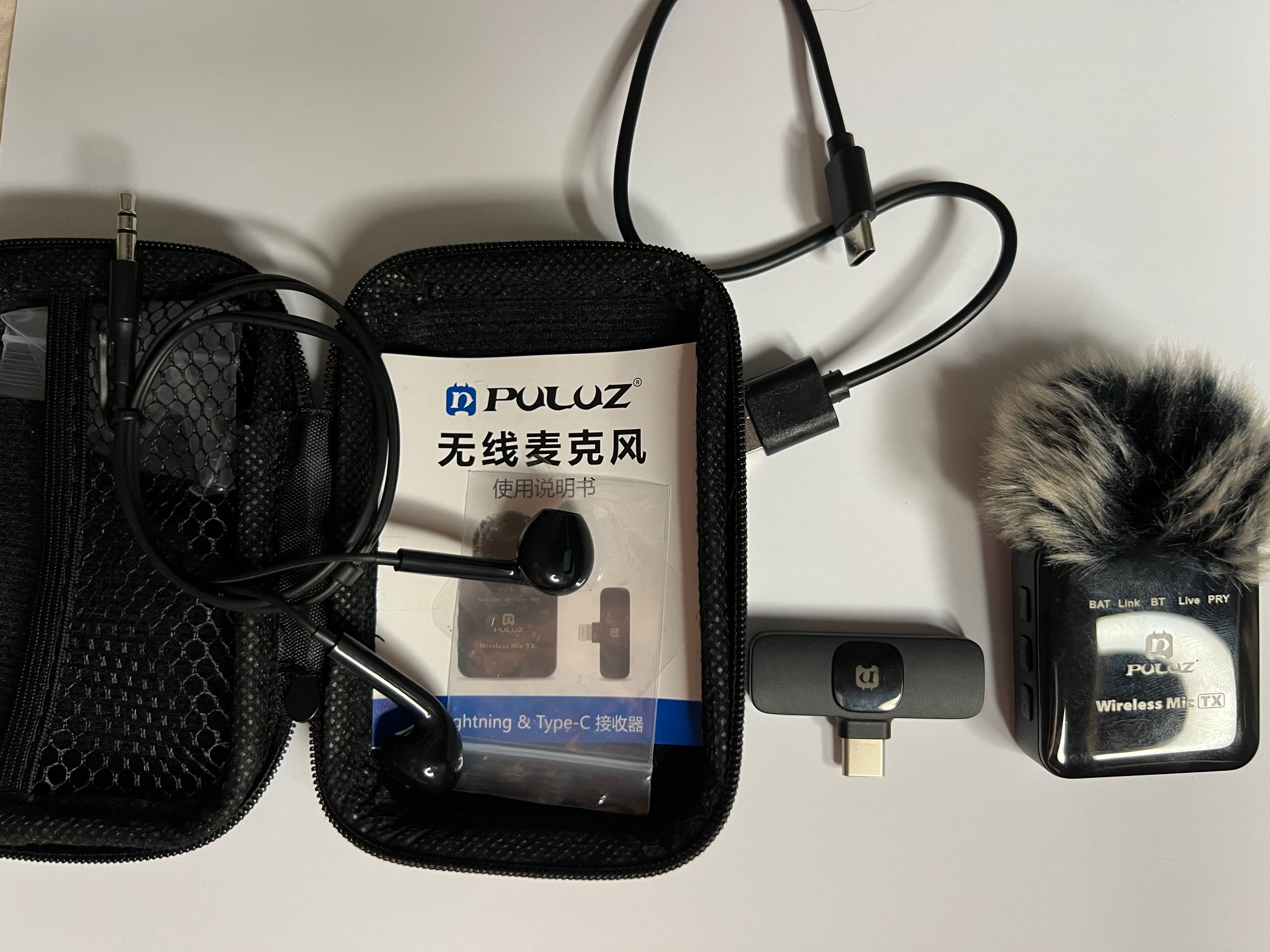 Мікрофон петличка PULUZ USB type-c Wireless MicTX