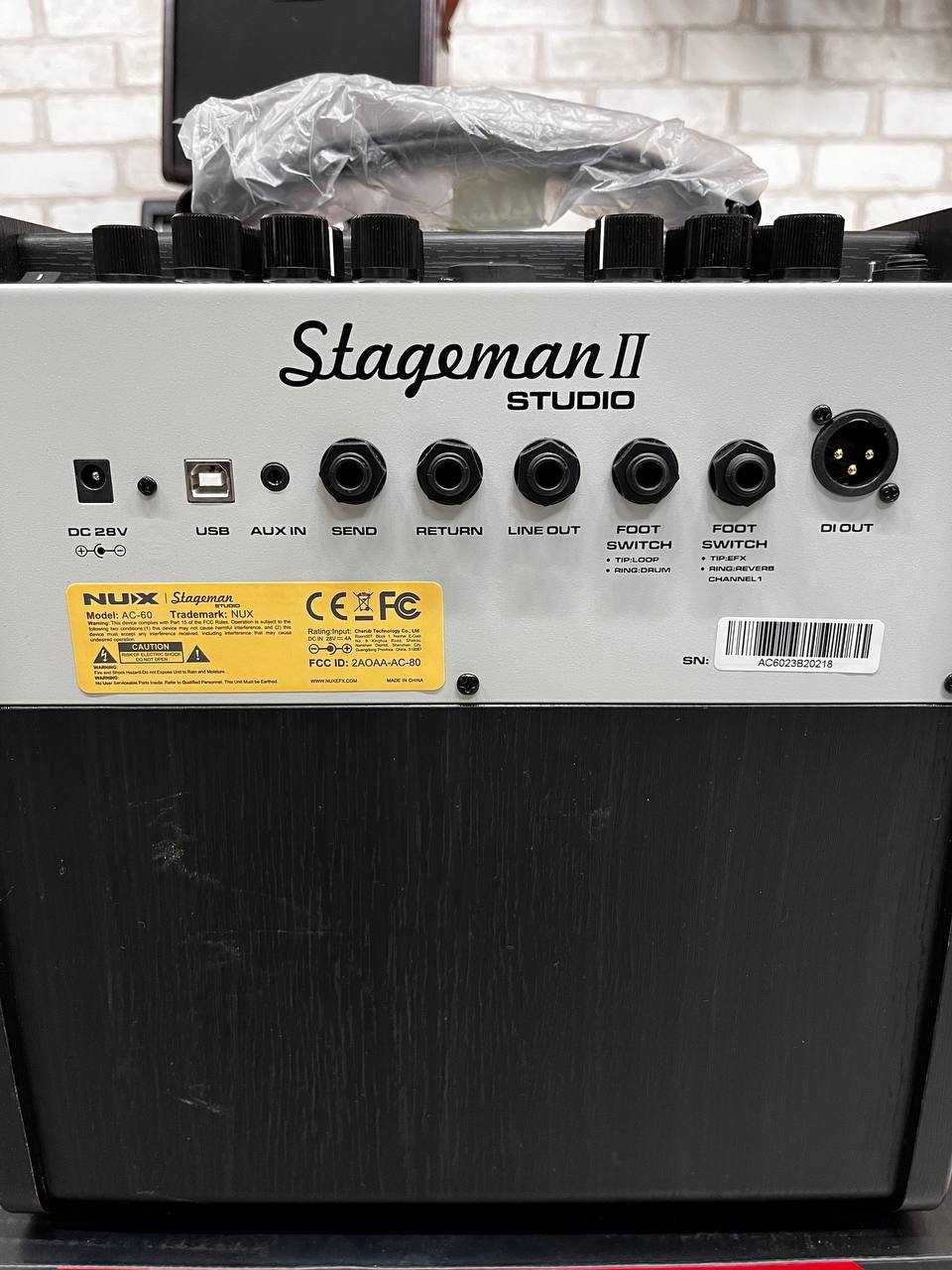 Комбік для електроакустичної гітари NUX AC-60 Stageman II