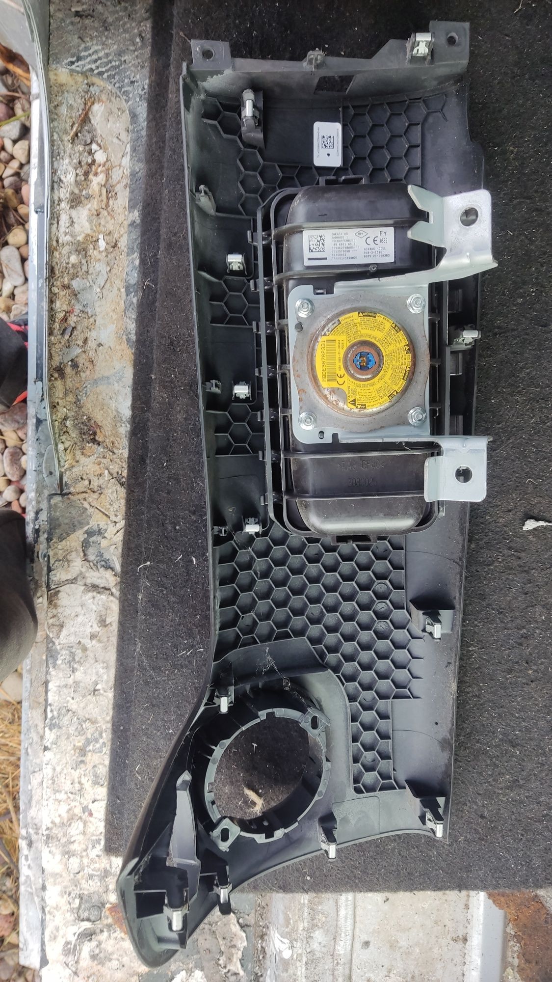 Poduszka powietrzna pasażera kokpitu deski opel Vivaro b traffic III