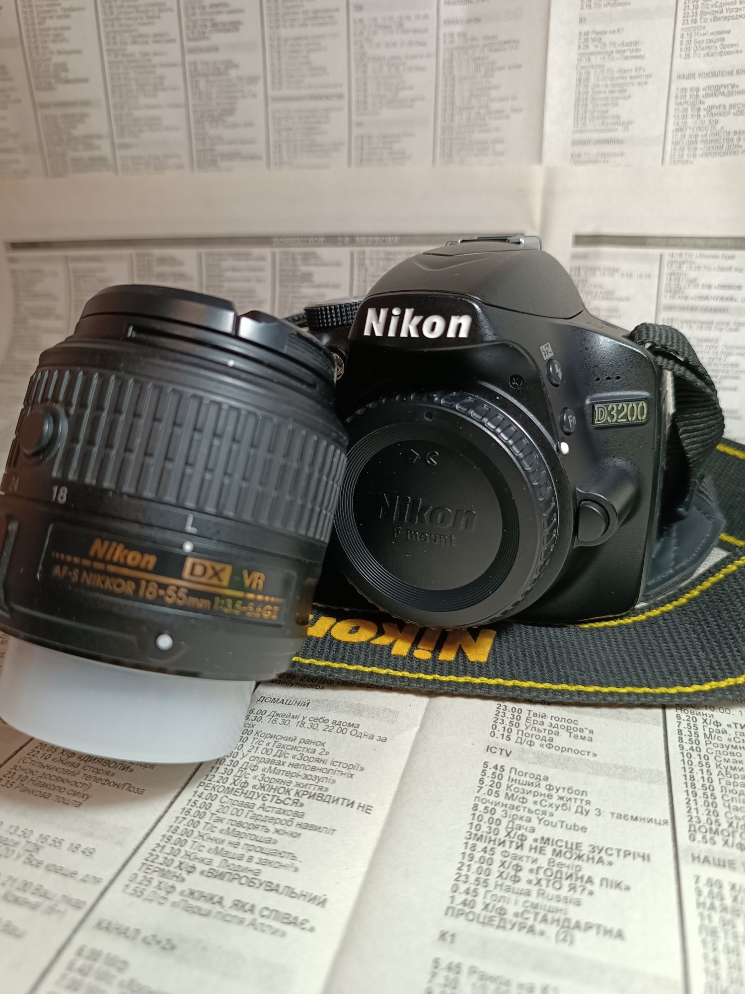 nikon d3200 + kit 18-55