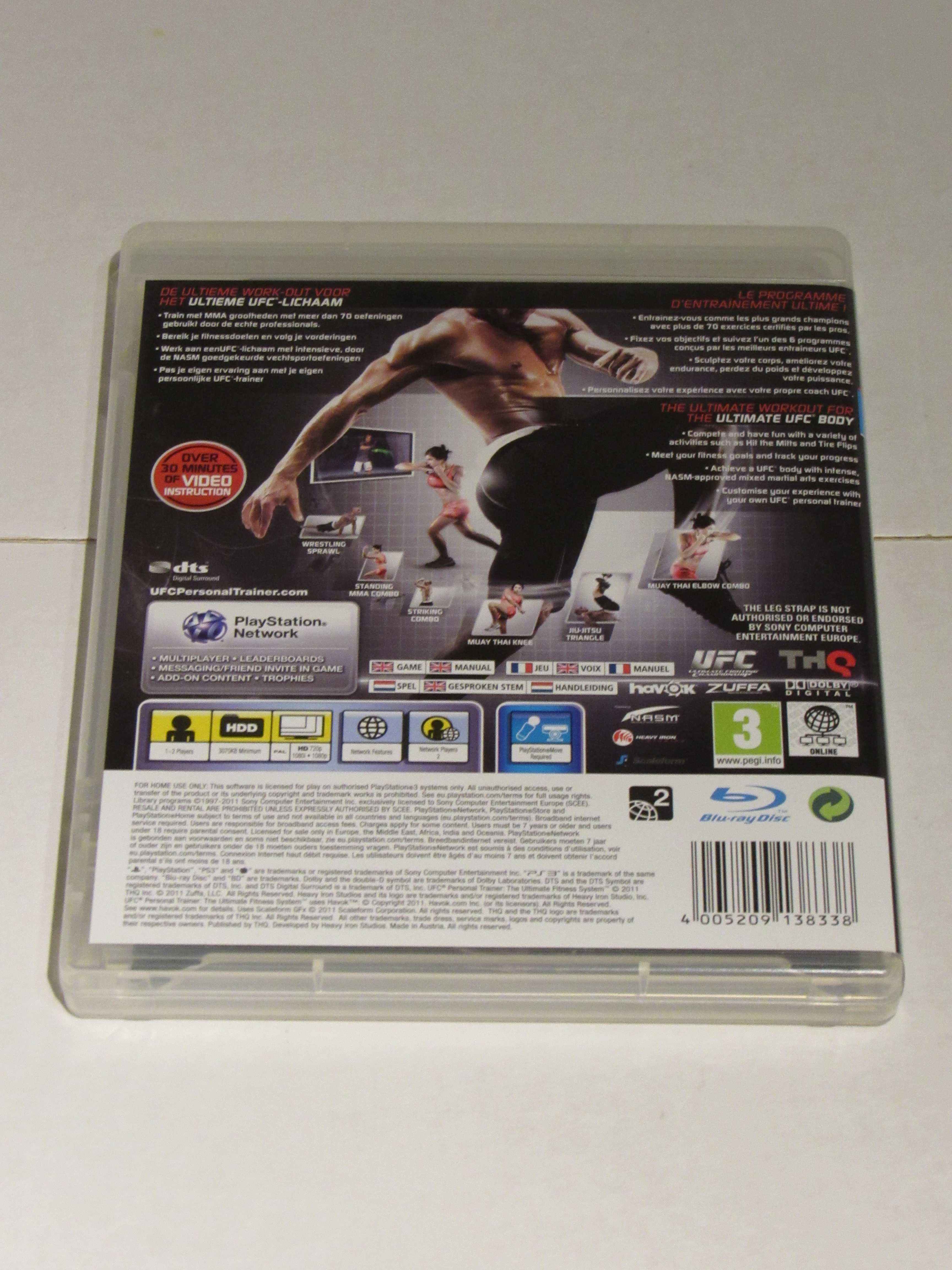 Jogo Playstation 3 PS3 United Fighting Championship UFC Trainer