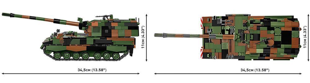 Klocki Cobi 2628 Czołg Panzerhaubitze 2000 Armed Forces 1006El.