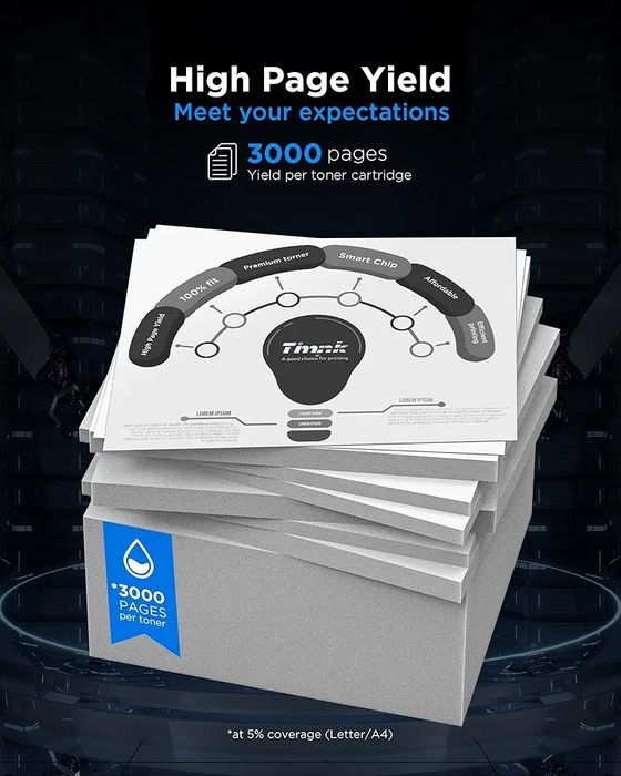 Тонер-картридж Timink TN2420, чорний, 2 шт