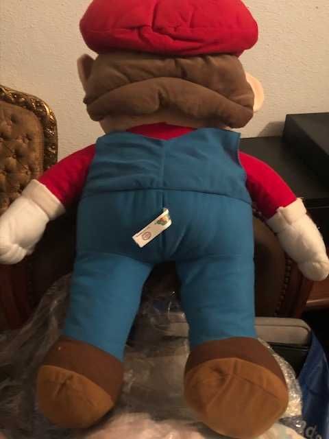 Encantador peluche figura disney SUper Mário, 60  cm