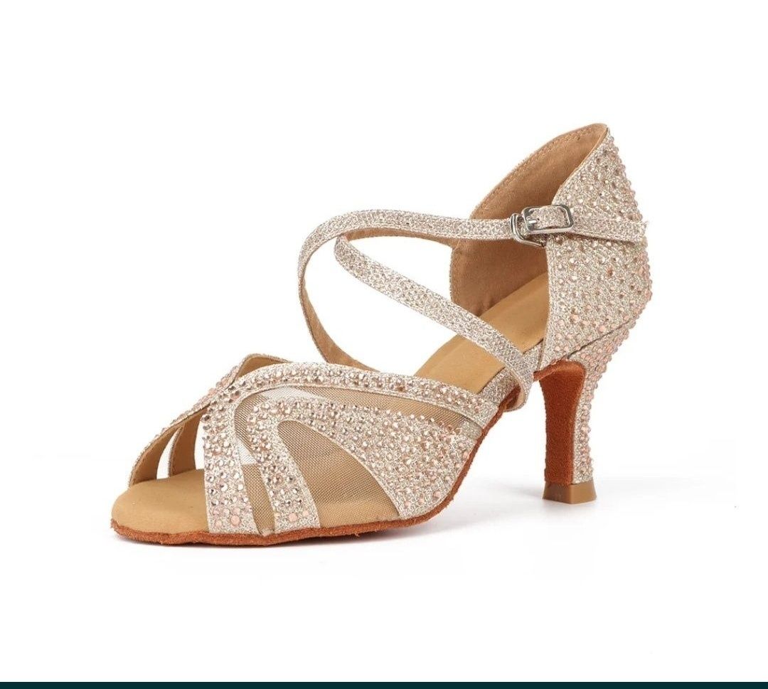 Syrads Damskie buty do tańca latynoskiego Salsa Tango Bachata Waltz z