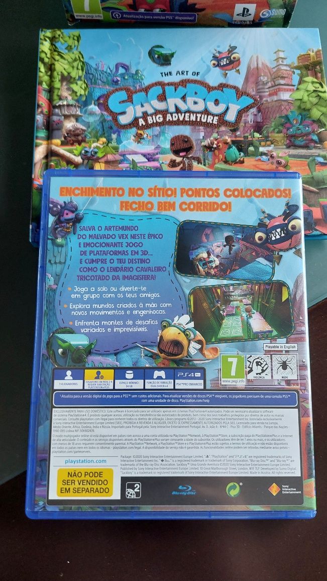 Jogo Sackboy PS4 Edição Especial