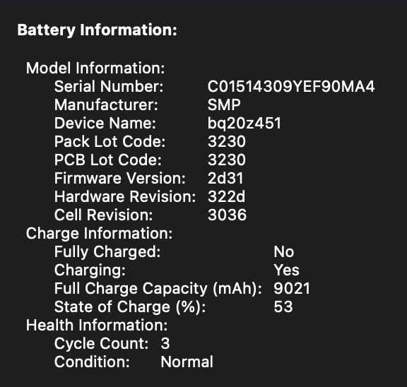 MacBook Pro 15 cali 2015, Nowa bateria