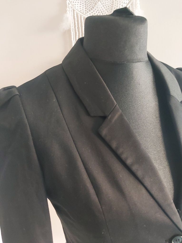 Nowa marynarka żakiet H&M 40 L czarna panterka