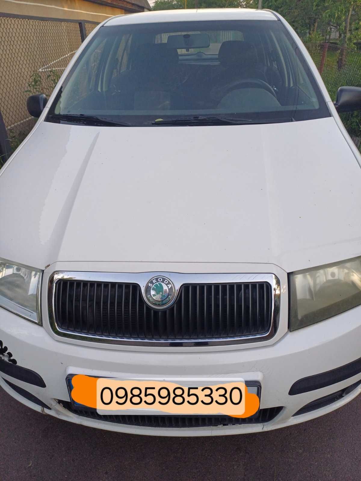 Автомобіль Skoda fabia