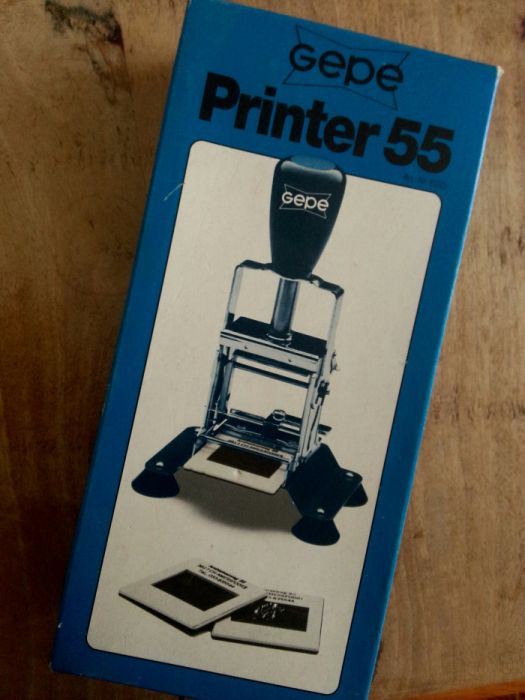 Carimbo Gepe Printer 55 p/ Slides