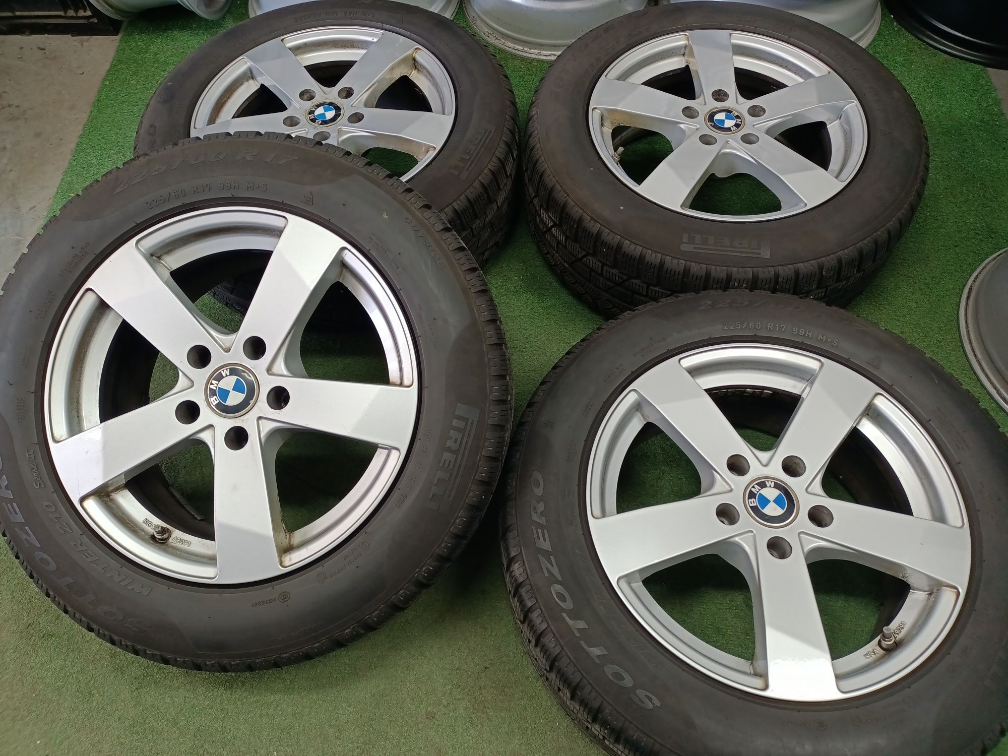 Koła 17" felgi 5x120 et35 opony 225/60/17 BMW X3 X4 f25 f26 Wysyłka