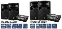 Звуковий комплект YAMAHA Stagepas 400BT, 600BT