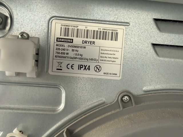 Maquina Secar Roupa Samsung DV80M50101W 8KG