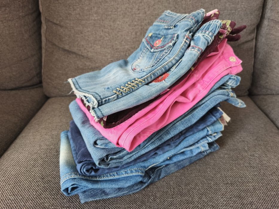 Spodnie i spódniczka rozmiar 98