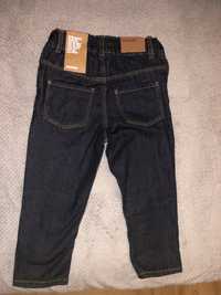 NOWE spodnie HM 80-86 denim dzins z metka kids jeans