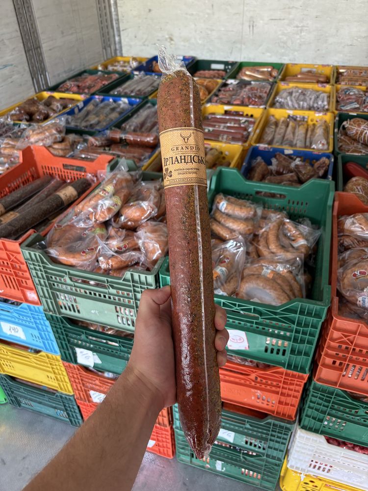 Ковбаса колбаса макогон виробник продуція мʼясні вироби ковбас опт