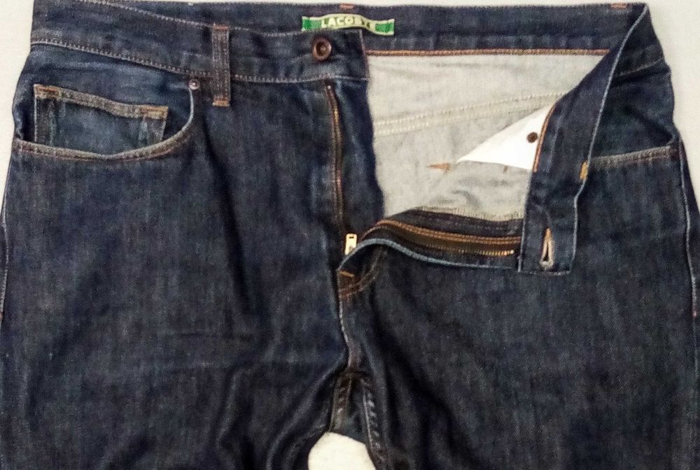 R)LACOSTE oryginalne spodnie jeansowe Roz.34/52