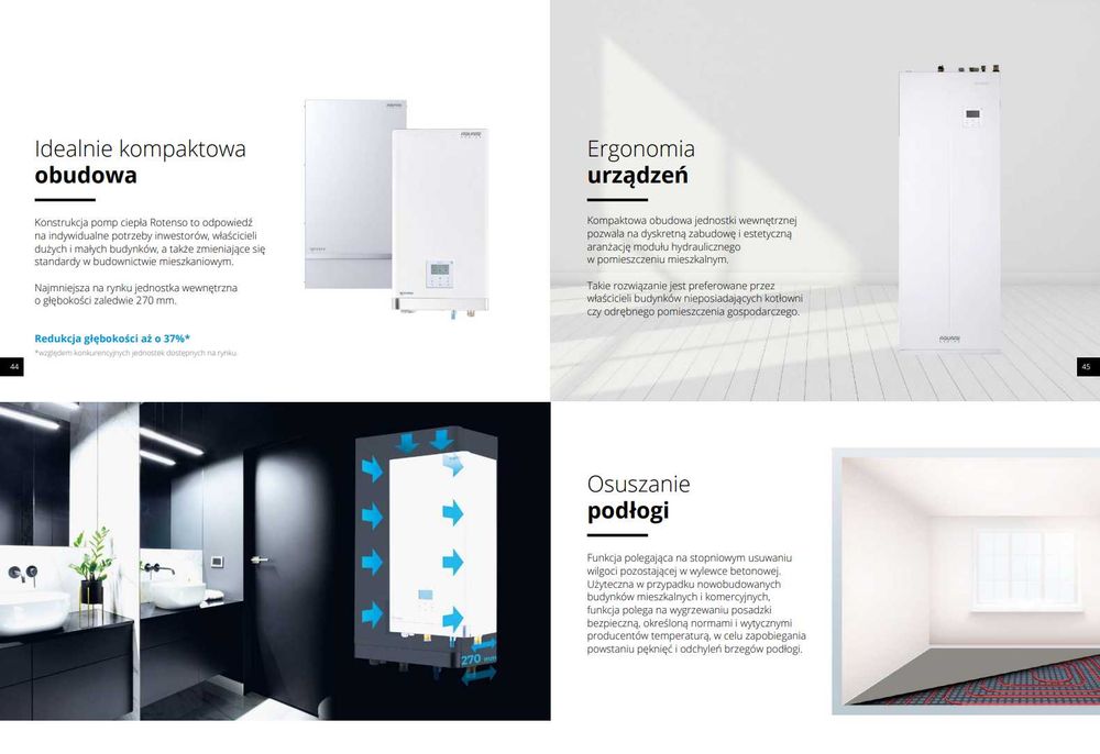 Pompa ciepła Rotenso Aquami Split 8-10kw – Kompletny zestaw z montażem