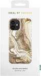 iDeal of Sweden Golden Sand Marble etui iPhone 13 iPhone 14 piasek