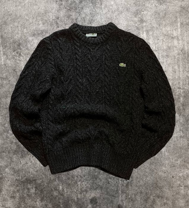 винтажный свитер lacoste