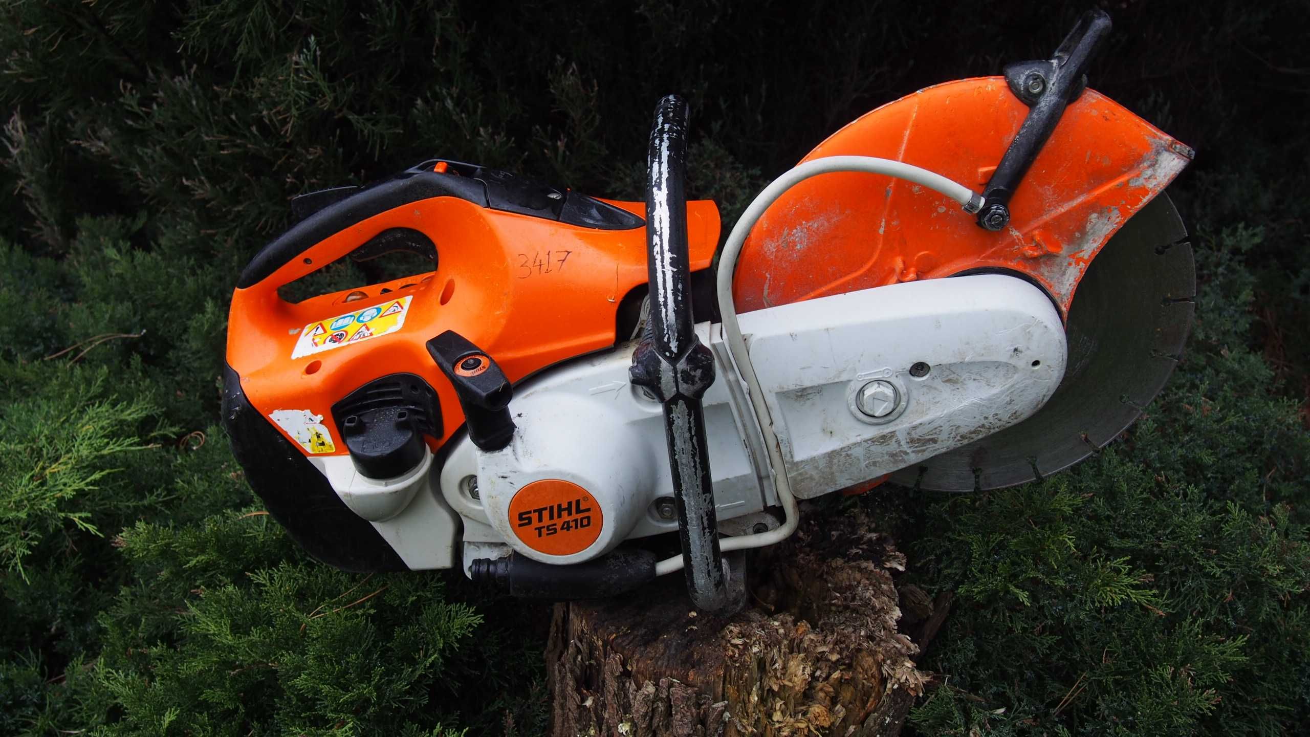 Stihl ts 410 TS410 PILA do Betonu Asfaltu metalu kostki