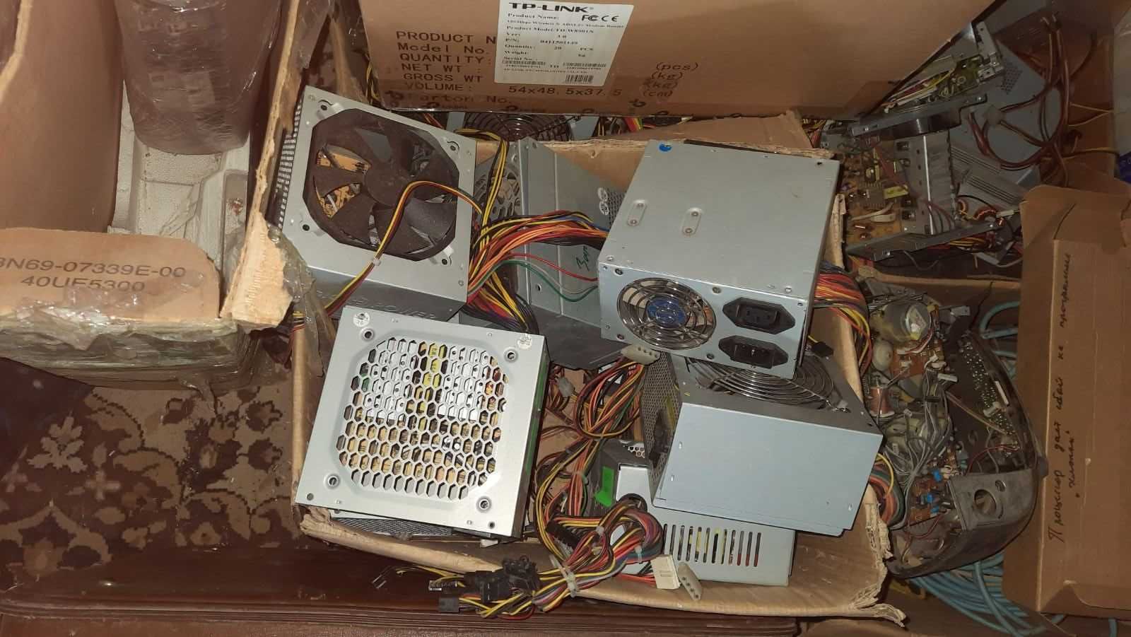 Блок питания ATX на запчасти или под ремонт на TL494 или KA7500