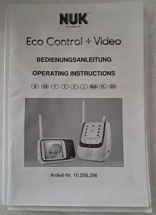 Babyphone Nuk Eco Control + Video