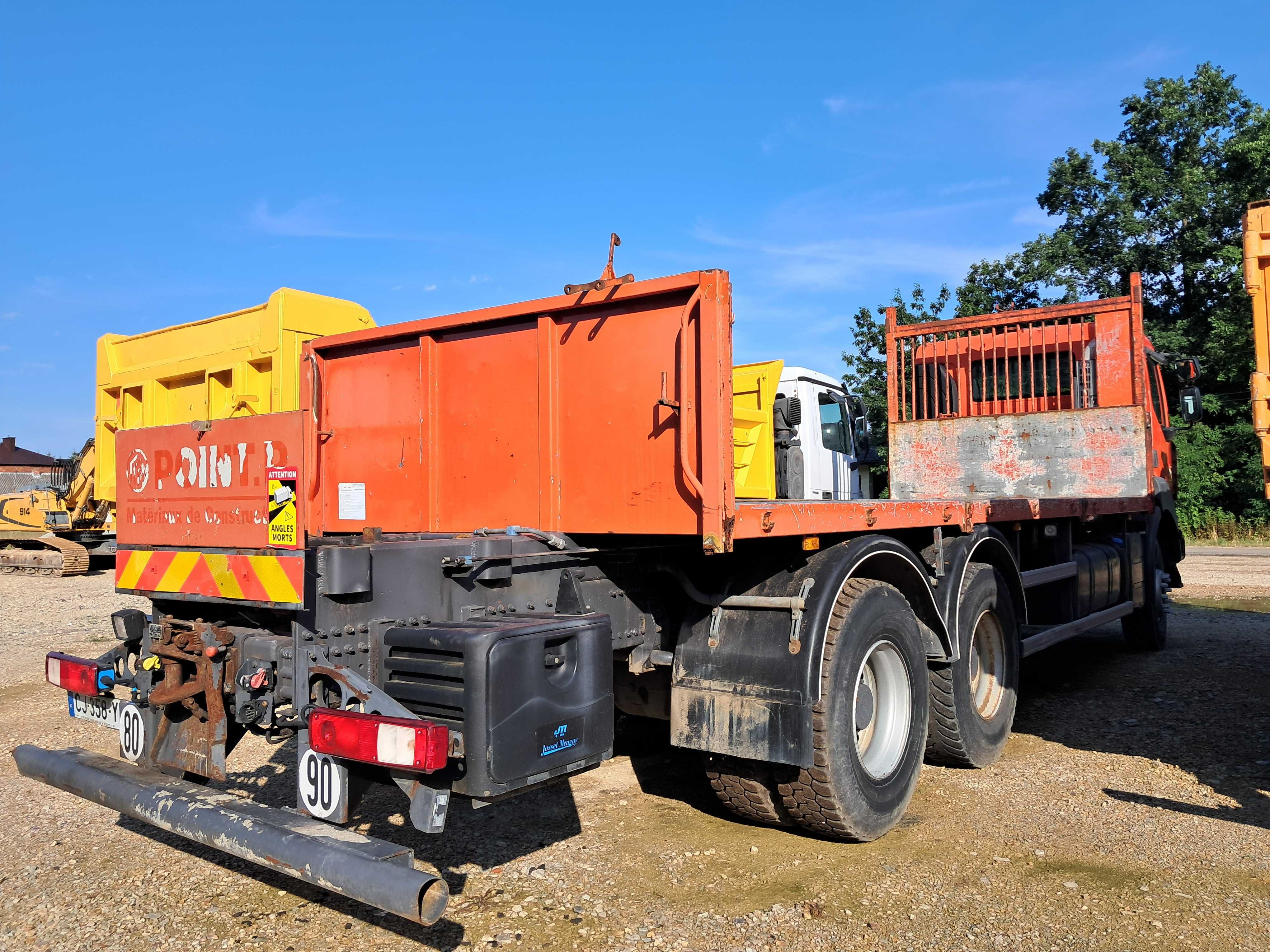Renault Kerax 410DXI 6x4 Platforma
