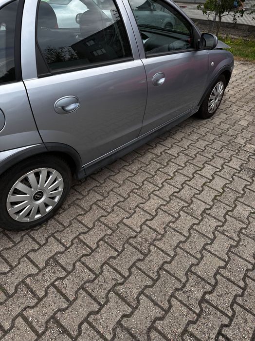 Opel Corsa po kolizji