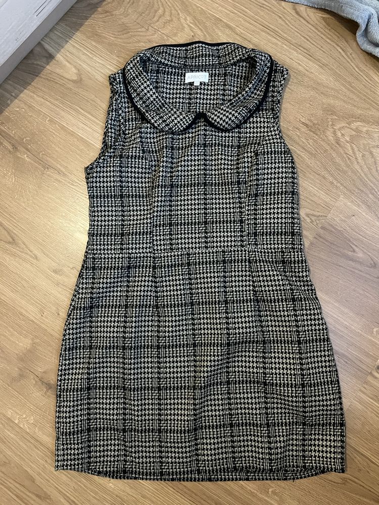 Elegancka sukienka w kratkę Apricot rozmiar XL