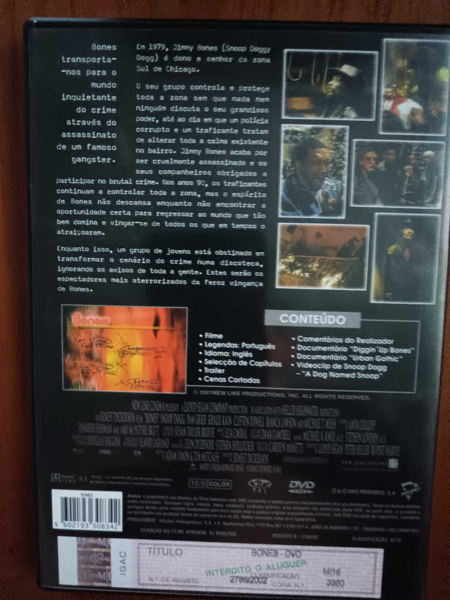 filme dvd original - bones