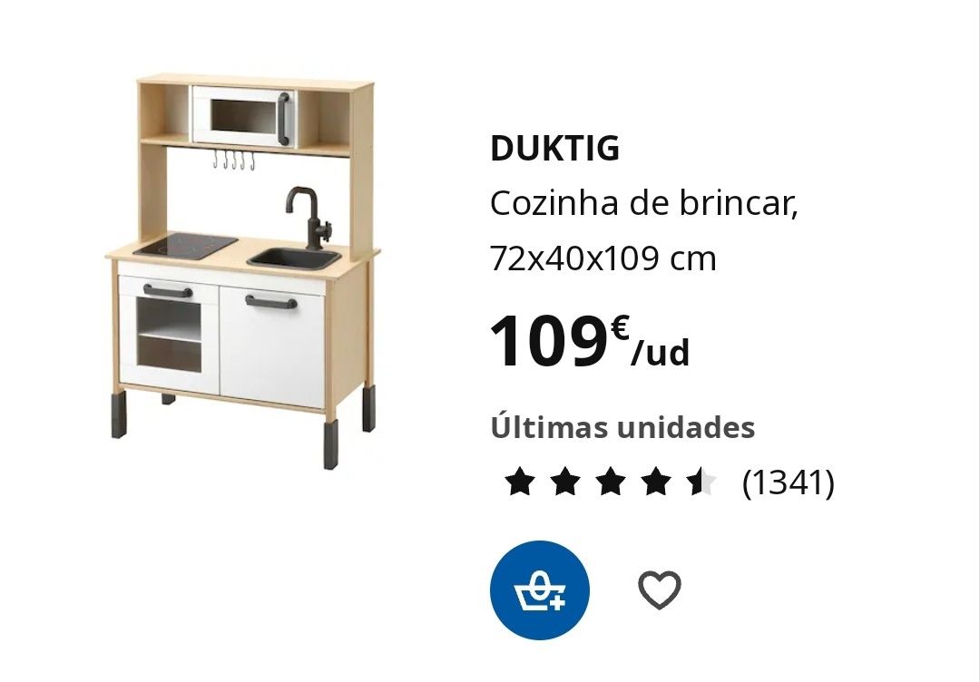 Cozinha de brincar IKEA