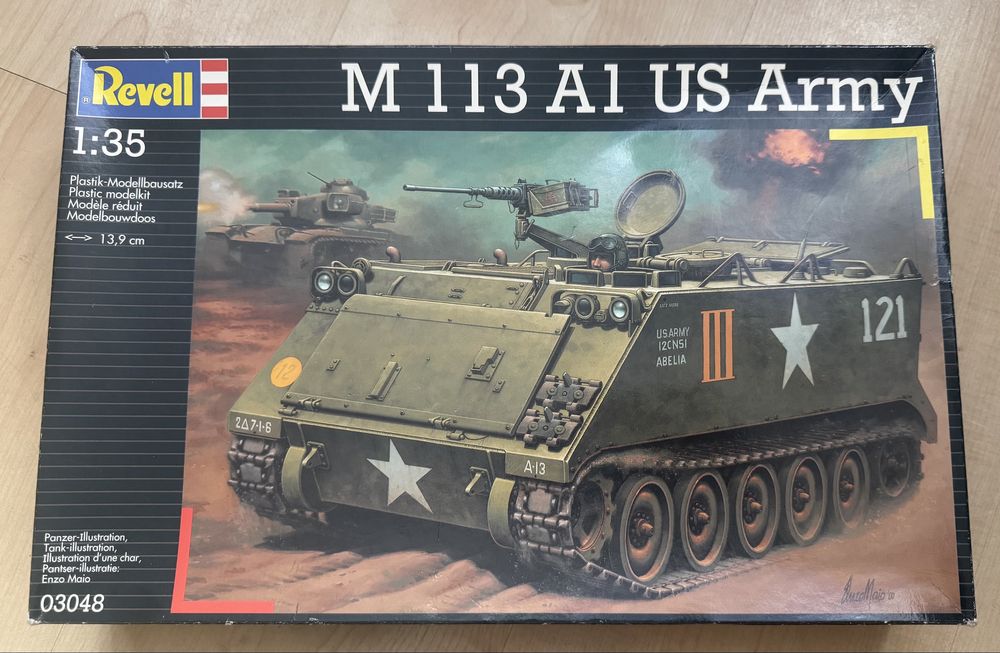 M 113 A1 US Army model do składania z 2001r