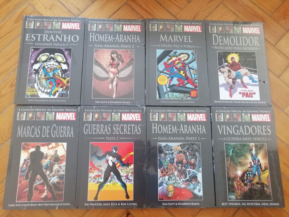 Livros colecao marvel